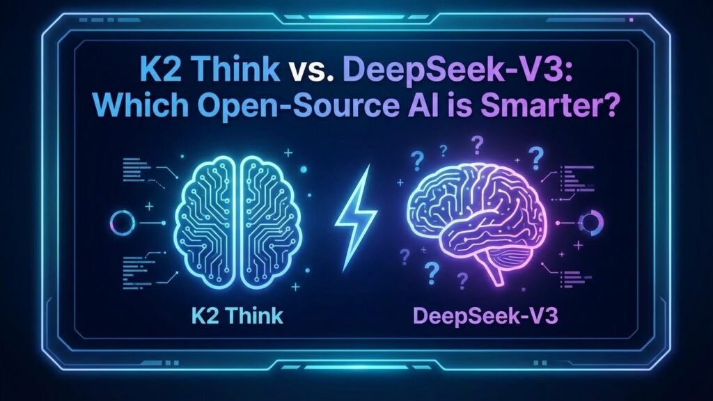 K2 Think vs. DeepSeek-V3: Which Open-Source AI is Smarter?