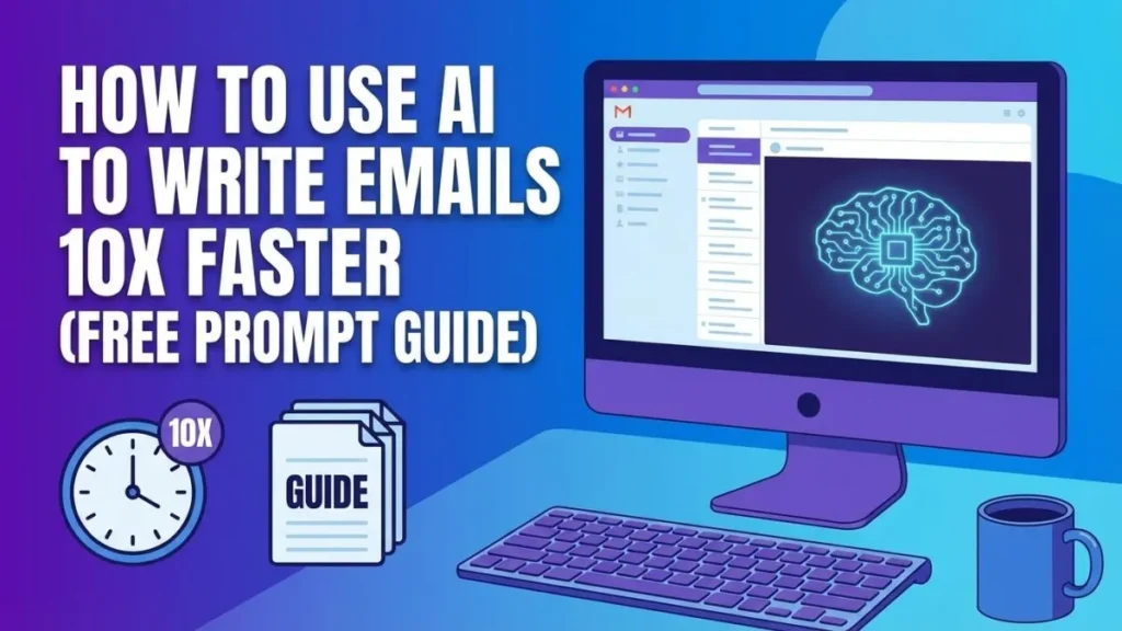 How to Use AI to Write Emails 10x Faster (Free Prompt Guide)