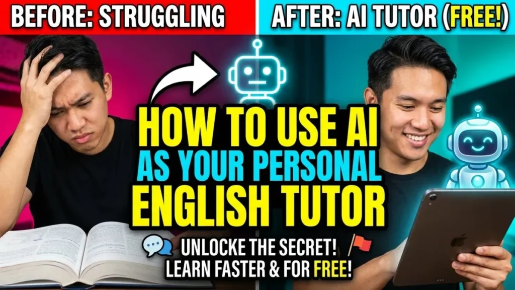 Language Learning: How to Use AI as Your Free Personal English Tutor.