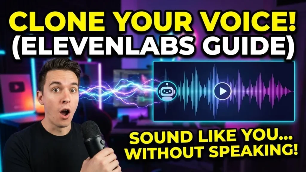 How to Clone Your Own Voice for YouTube Videos (ElevenLabs Guide)