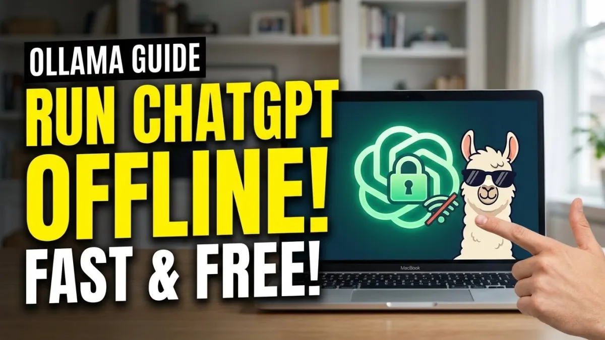 How to Run ChatGPT on Your Laptop Offline (Ollama Guide)