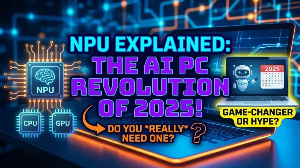 NPU Explained: Do You Need an "AI PC" Laptop in 2025?