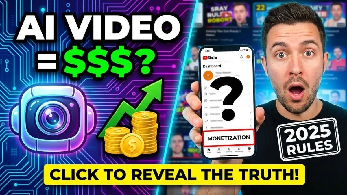 Can You Monetize AI-Generated Video on YouTube? (2025 Rules)