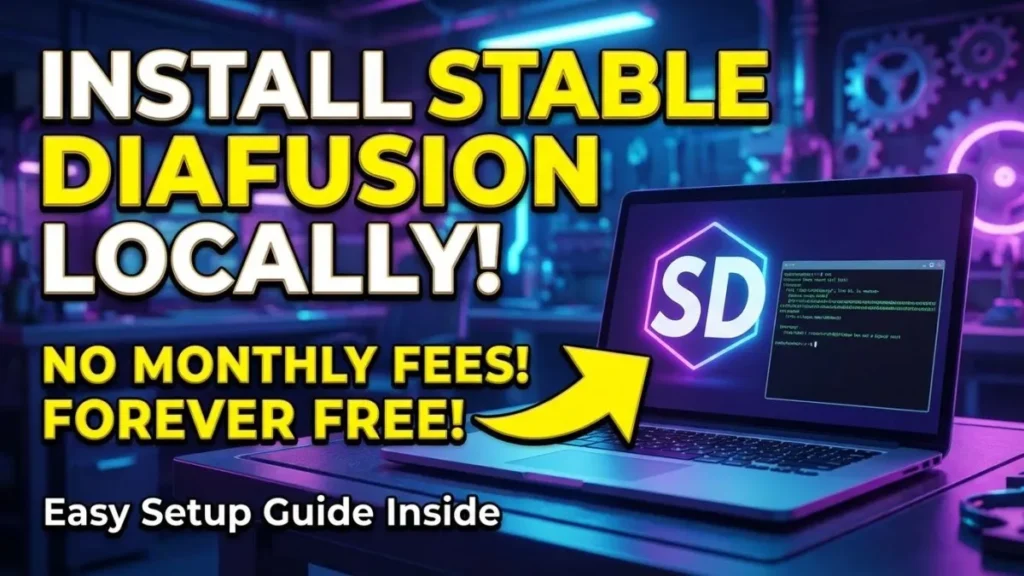 How to Install Stable Diffusion Locally (No Monthly Fees)