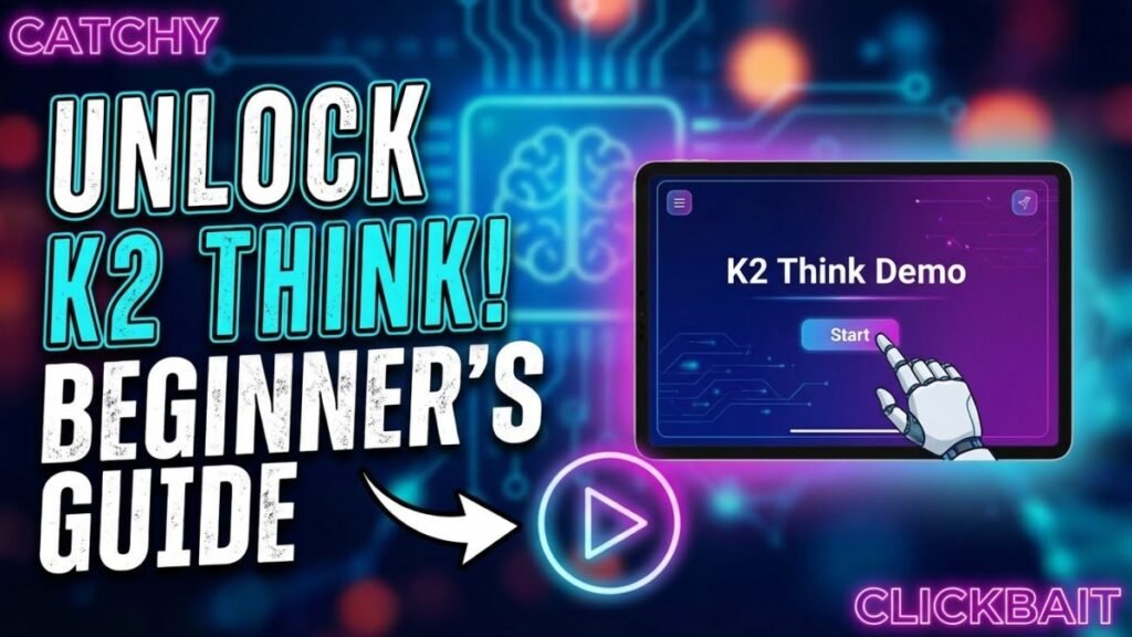 How to Use K2 Think: A Beginner’s Guide to the Demo