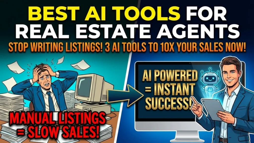 Best AI Tools for Real Estate Agents (Property Descriptions)