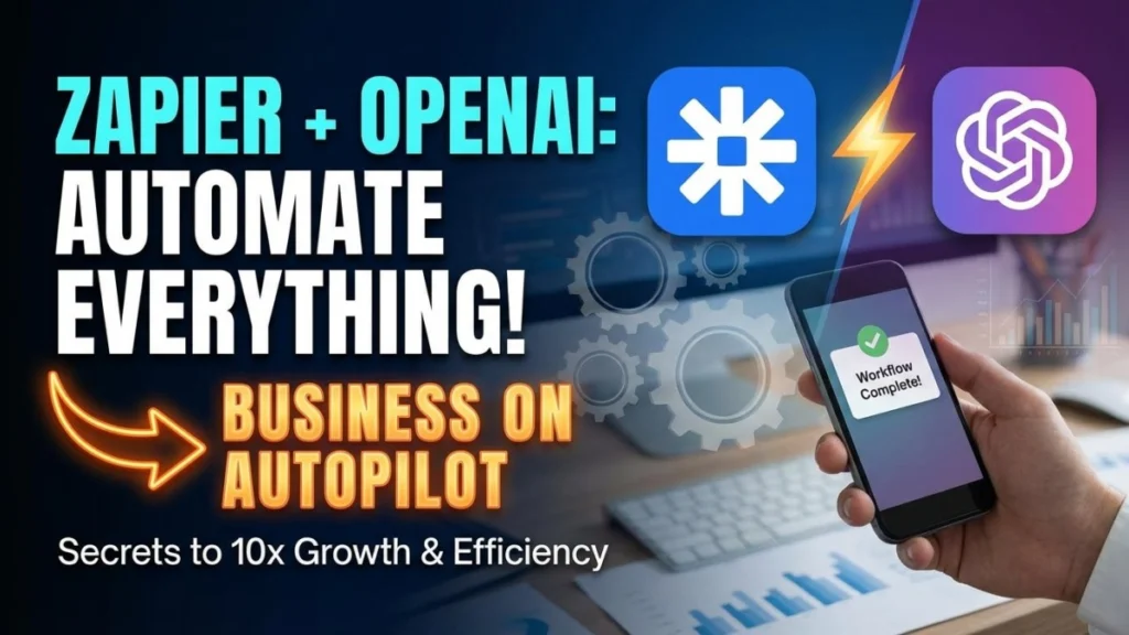 Zapier + OpenAI: Automating Your Entire Business Workflow